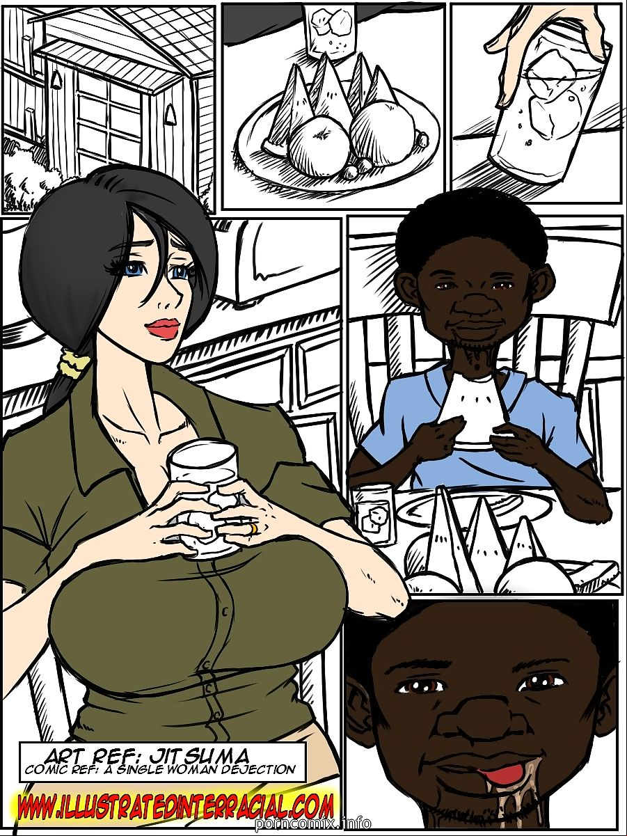No Words-Illustrated interracial