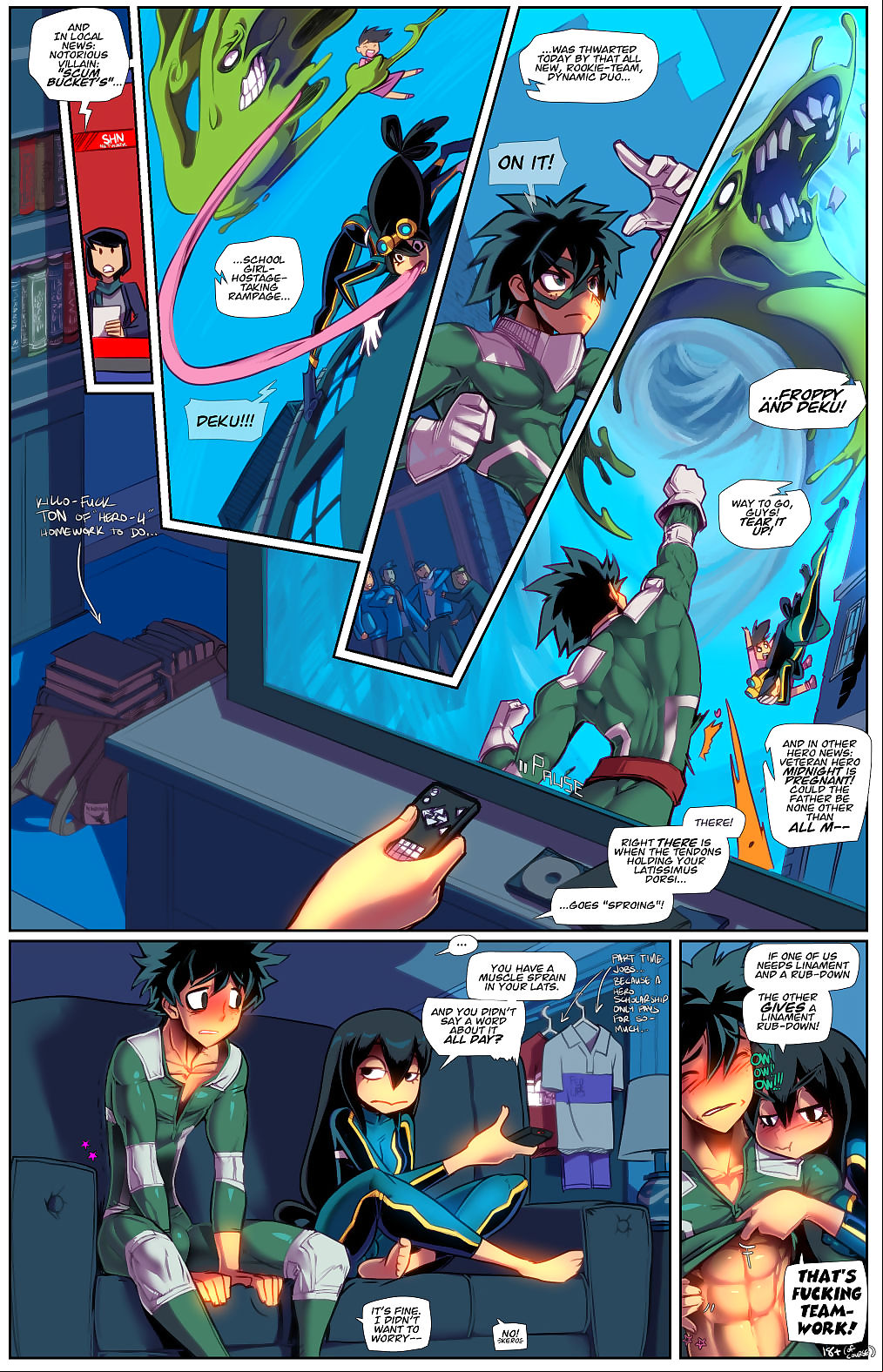Fred Perry- My Hero Academia â€“ Teamwork