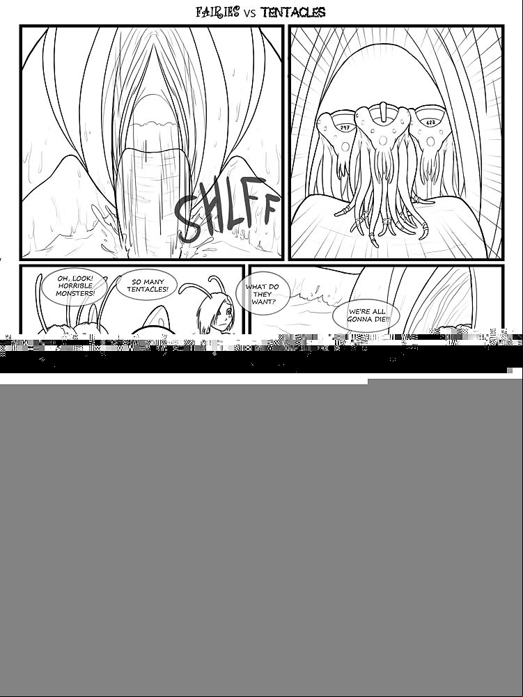 Fairies vs Tentacles Ch. 1-3